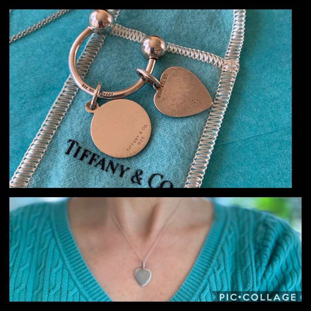 Tiffany&Co Horseshoe Keychain Charm & heartPendant - Picture 11 of 16